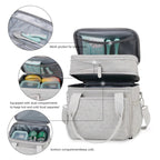 Quilted Double-layer Insulated Lunch/Mummy Bag