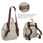 Large Capacity Heart-Quilted Multifunctional Diaper Bag