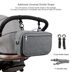 2-in-1 Compact Stroller Organizer & Diaper Changing Bag