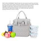 Quilted Double-layer Insulated Lunch/Mummy Bag