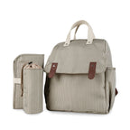 Large Capacity Heart-Quilted Multifunctional Diaper Bag