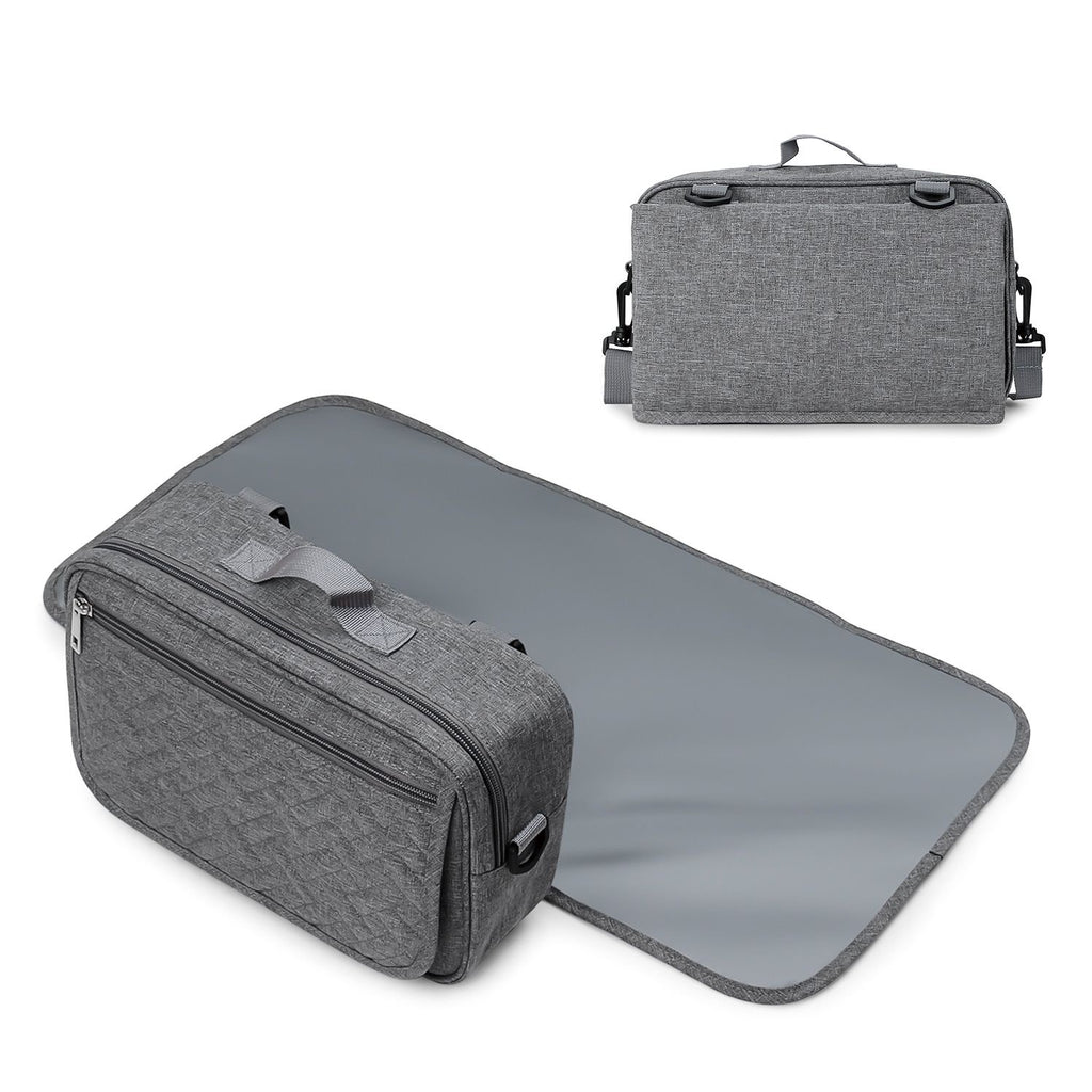 2-in-1 Compact Stroller Organizer & Diaper Changing Bag