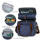 Quilted Double-layer Insulated Lunch/Mummy Bag