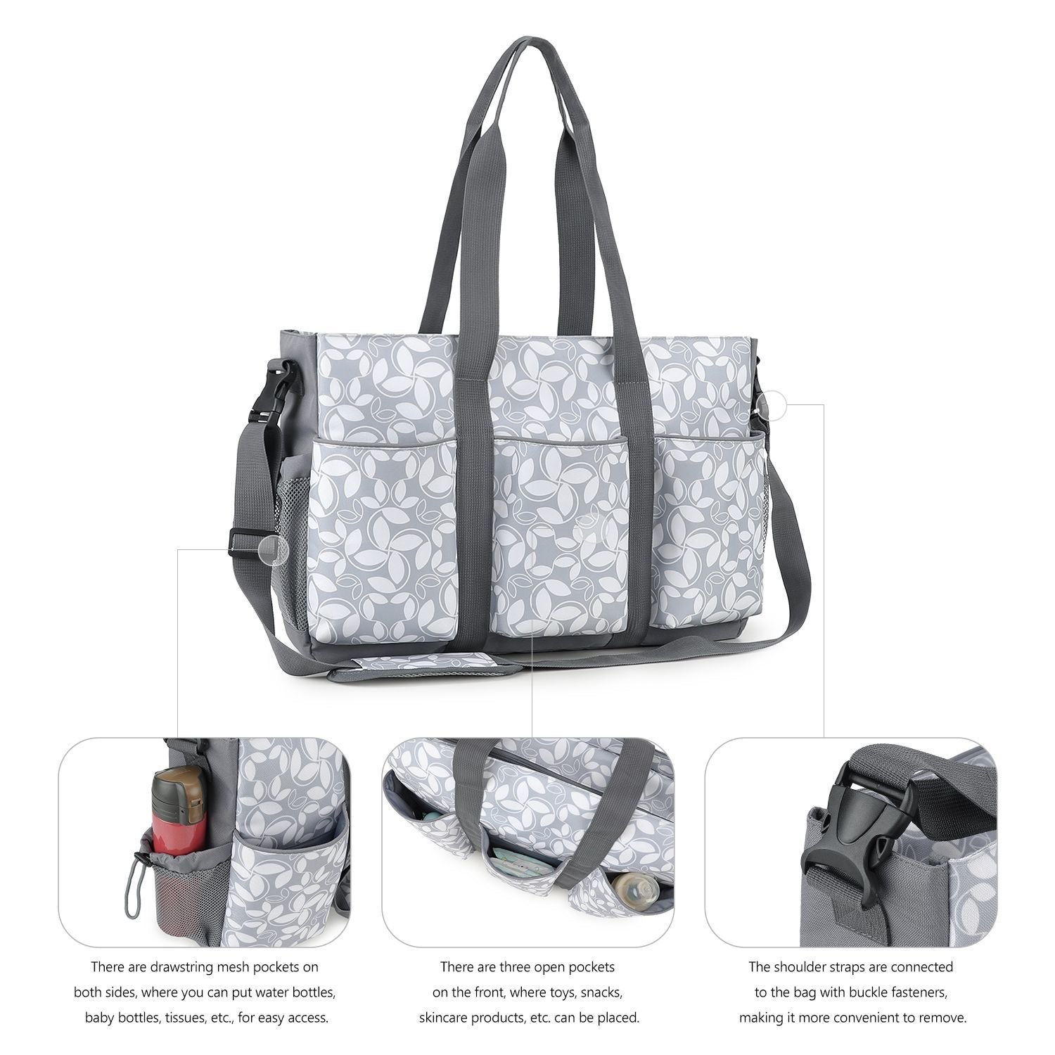Multifunctional Waterproof Diaper Bag / Baby Travel Bag