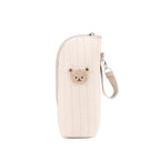 Quilted Little Bear Insulated Baby Bottle Tote