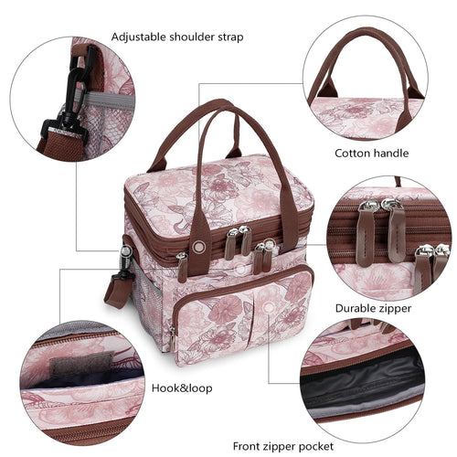 Double-layer Insulated Lunch/Mummy Bag
