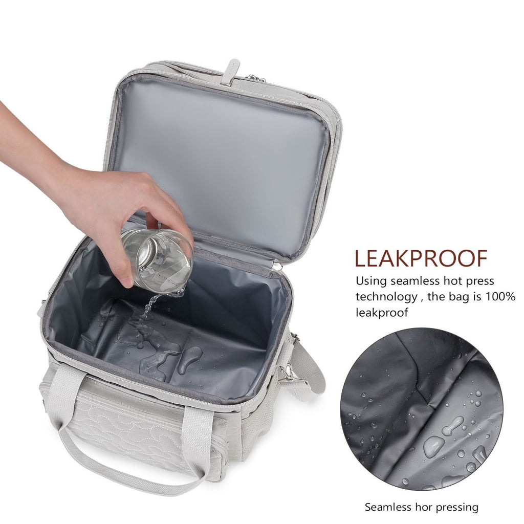 Quilted Double-layer Insulated Lunch/Mummy Bag