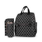 Large Capacity Heart-Quilted Multifunctional Diaper Bag