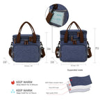 Quilted Double-layer Insulated Lunch/Mummy Bag