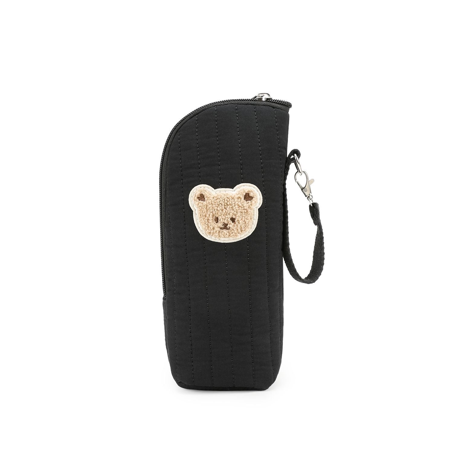 Quilted Little Bear Insulated Baby Bottle Tote